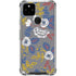 Autumn Grey Floral Google Pixel 5a 5G Clear Case